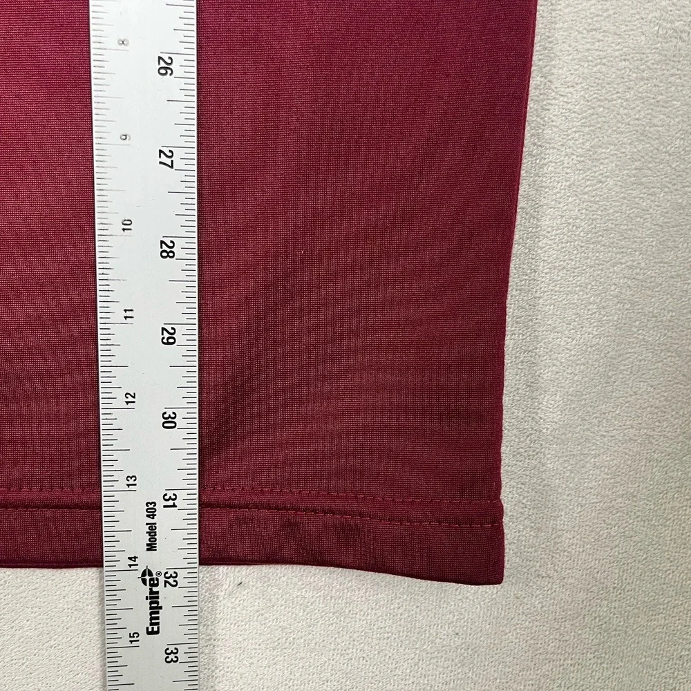 Vintage Adidas Shooters Jersey Men's 2XL Burgundy Snap Front 90s Y2K Hip Hop